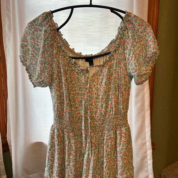 J Crew puff sleeve midi dress in floral | size 2 - Picture 5 of 11